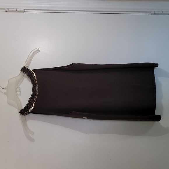 NWT Ann Taylor Loft Sleeveless Brown Sequin Top Brown Size Small - Picture 2 of 10